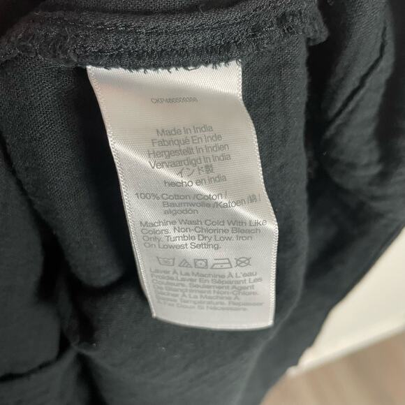 Madewell Lightspun Cover Up 3/4 Sleeve Mini Shirt Dress US Women's M New - Picture 6 of 8